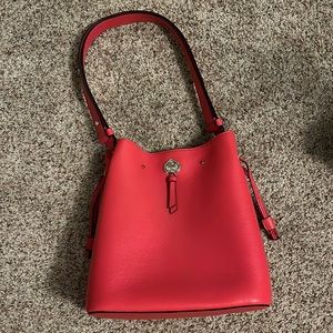 Pink Kate Spade Marti bucket bag
